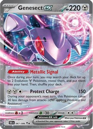Genesect ex 067/086 - SV Black Bolt Holofoil
