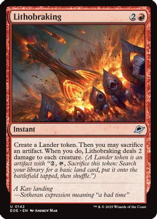 Lithobraking (EOE-142) - Edge of Eternities