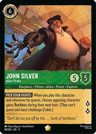 John Silver - Alien Pirate (89/204) - Fabled