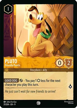 Pluto - Friendly Pooch (21/204) - Fabled