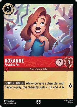 Roxanne - Powerline Fan (113/204) - Fabled