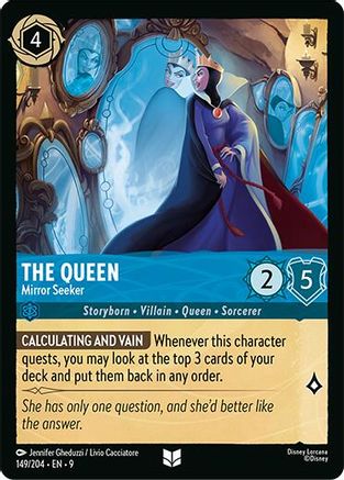 The Queen - Mirror Seeker (149/204) - Fabled