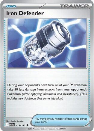 Iron Defender 118 - ME01 Mega Evolution