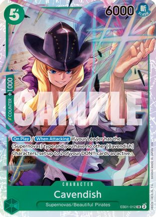 Cavendish - EB01-012 (Reprint) (EB01-012) - Premium Booster -The Best- Vol. 2 Foil