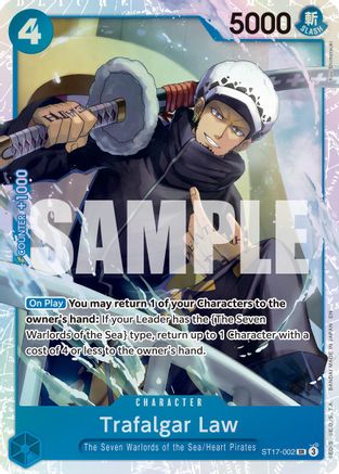 Trafalgar Law - ST17-002 (Reprint) (ST17-002) - Premium Booster -The Best- Vol. 2 Foil