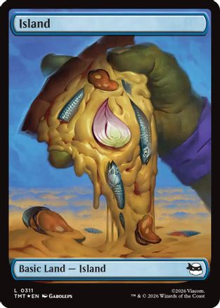 Island (0311) (TMT-311) - Teenage Mutant Ninja Turtles Foil