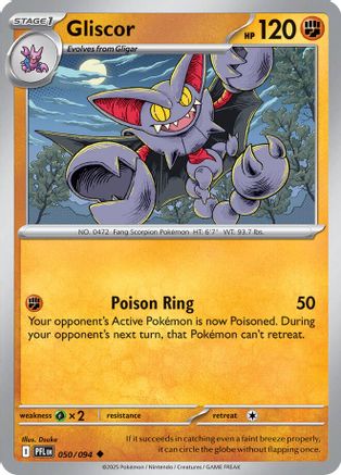 Gliscor 050 - ME02 Phantasmal Flames