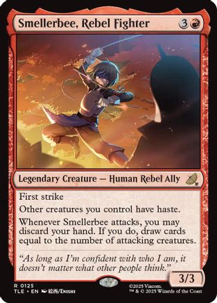 Smellerbee, Rebel Fighter (TLE-125) - Avatar: The Last Airbender: Eternal-Legal