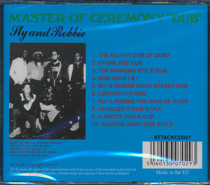 Sly & Robbie - Master Of Ceremony Dub [New CD]