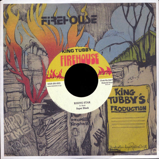 Super Black - Rising Star  /  Firehouse Crew - Version (Japan) (Japan press) [New Vinyl Record 7" Single]