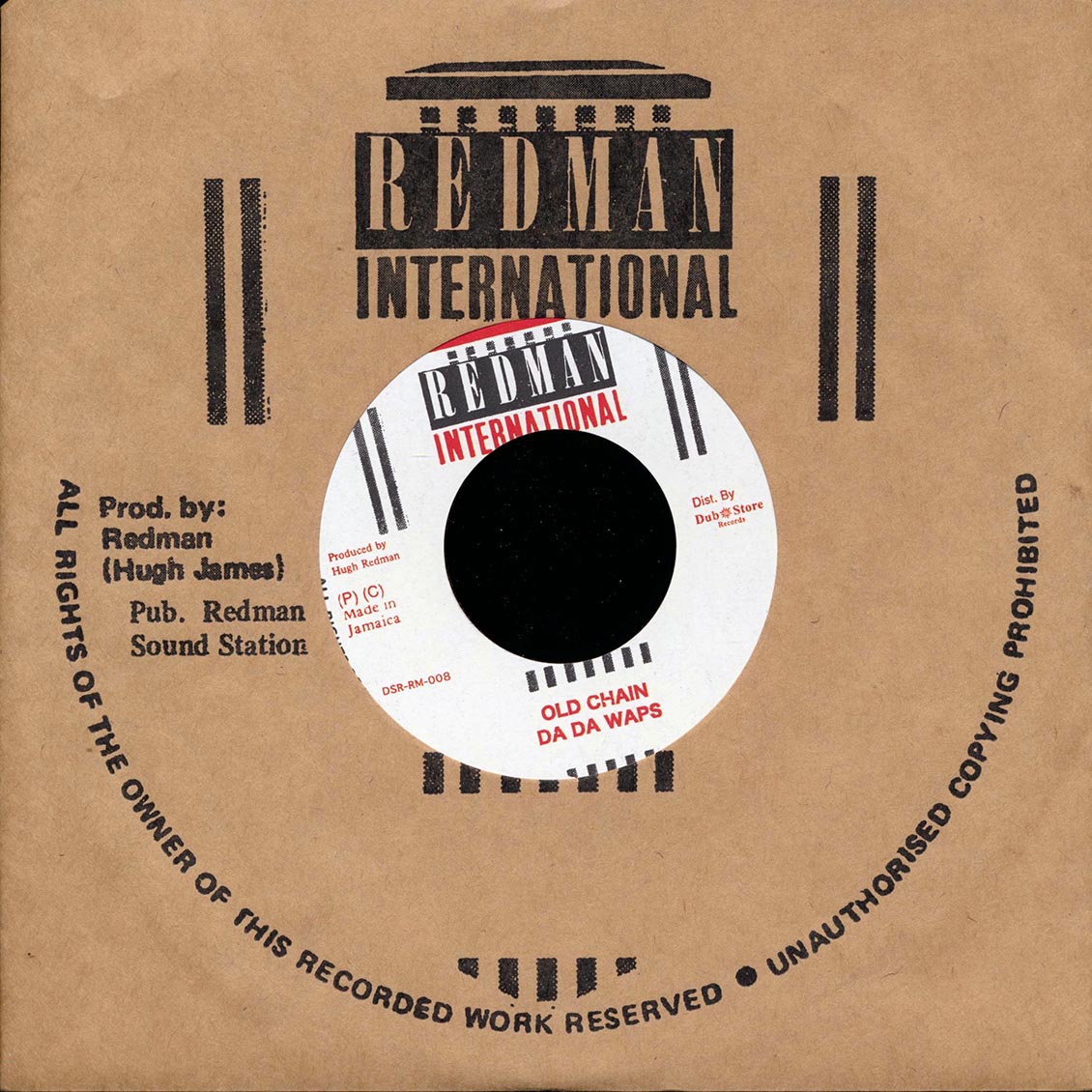 Dada Wasp - Old Chain  /  Version (Japan) [New Vinyl Record 7" Single]