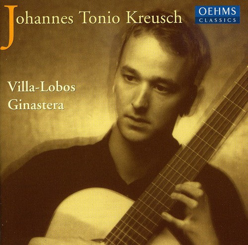 Villa-Lobos/Ginastera - Etudes for Guitar / Guitar Sonata Music CD