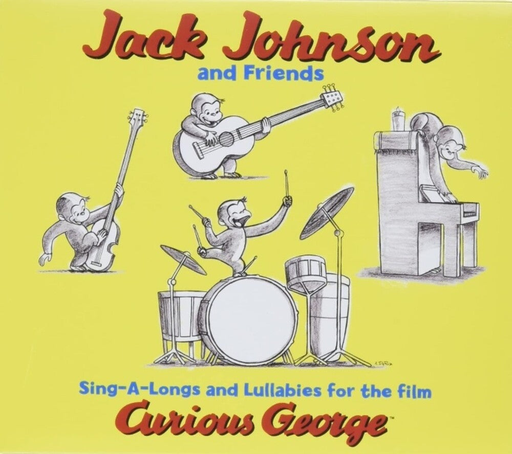 Jack Johnson - Sing-A-Longs and Lullabies for the Film Curious George (Original Soundtrack) [CD]
