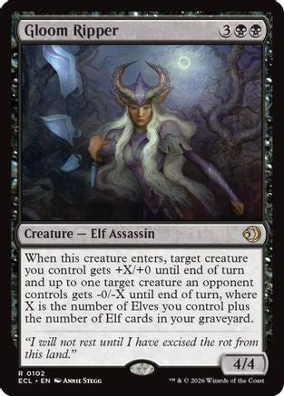 Gloom Ripper (ECL-102) - Lorwyn Eclipsed
