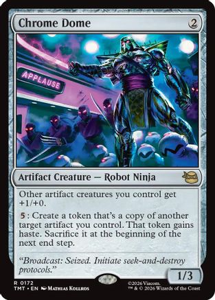 Chrome Dome (TMT-172) - Teenage Mutant Ninja Turtles