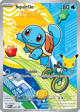 Squirtle 039 - ME Mega Evolution Promo Holofoil