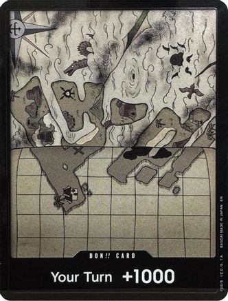DON!! Card (Sky Island Map) (Double Pack Set Vol. 10) - Adventure on Kami's Island Foil