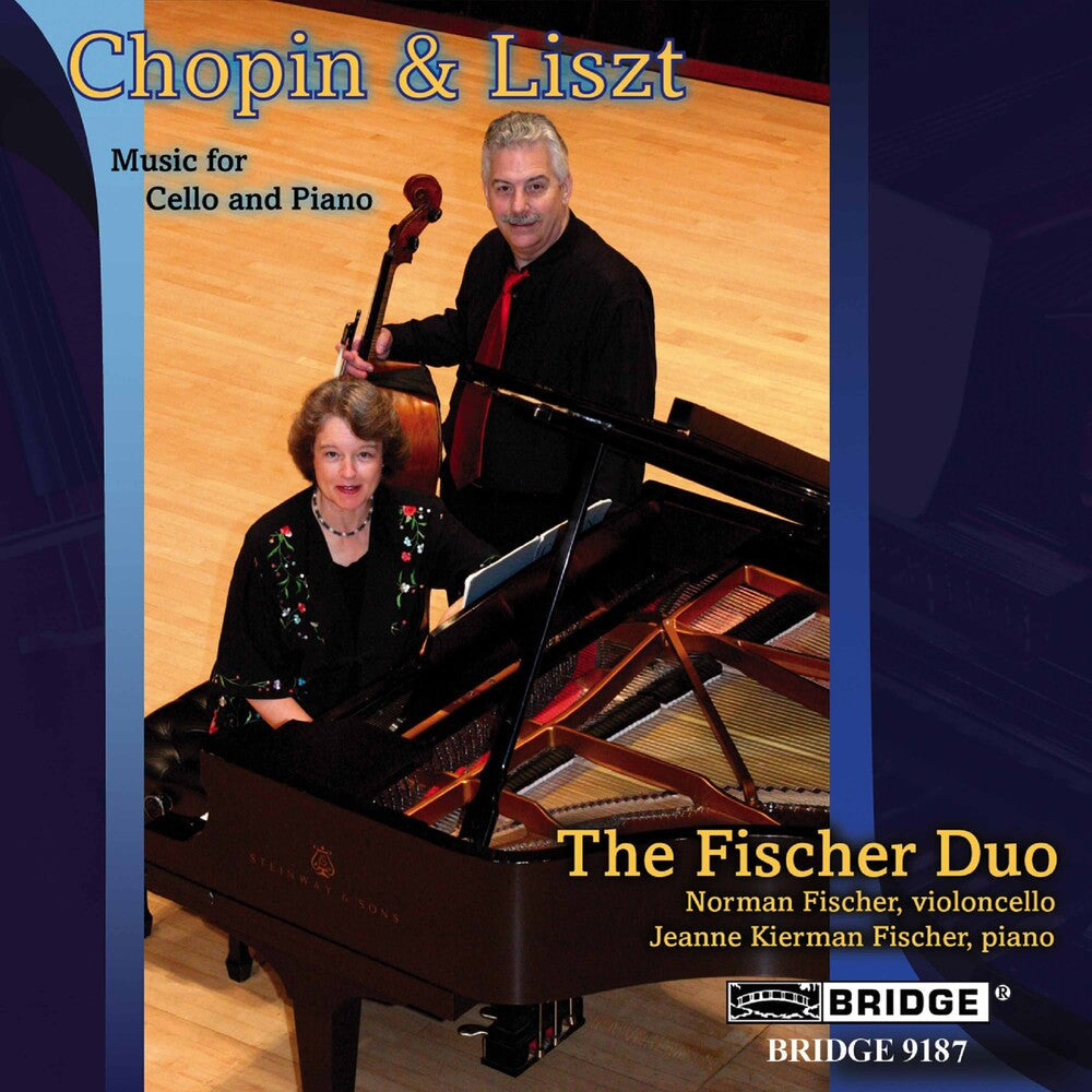 The Fischer Duo - Music for Cello & Piano By Chopin & Liszt Music CD