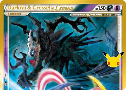 Darkrai & Cresselia Legend (Top) 099/null - ME 30th Celebration Classic Collection Holofoil