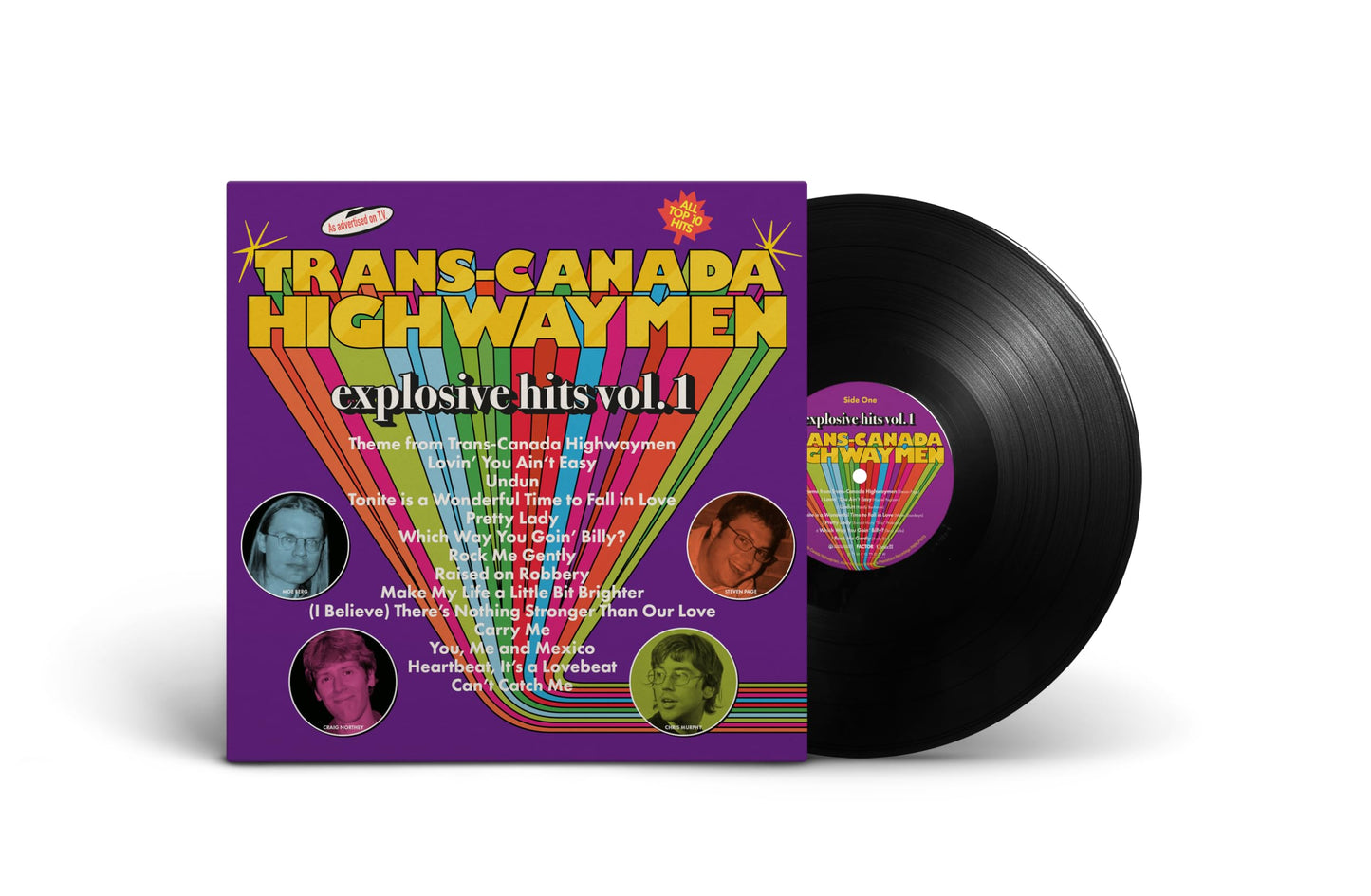 Trans-Canada Highwaymen - Explosive Hits Vol 1 (Can) [LP] Vinyl Record