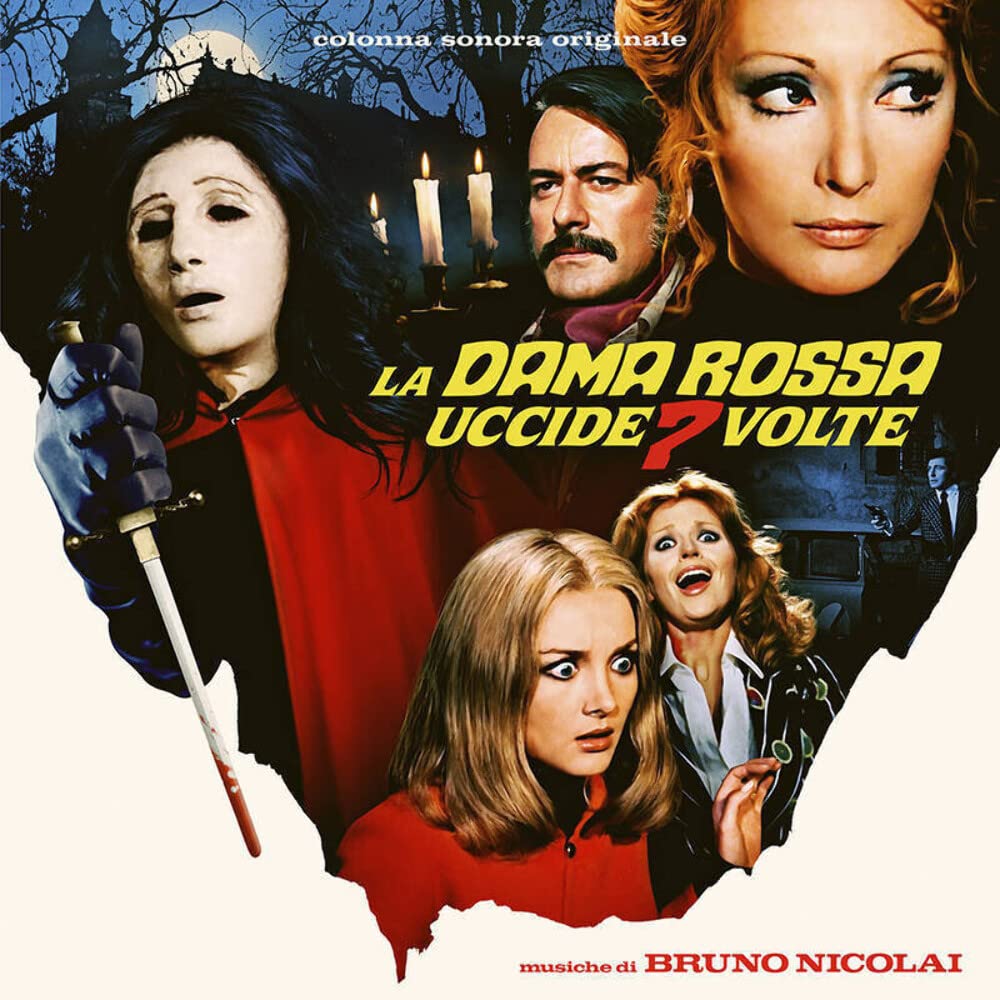 Bruno Nicolai - La Dama Rossa Uccide Sette Volte (The Red Queen Kills Seven Times) [RSD 2022] Vinyl Record