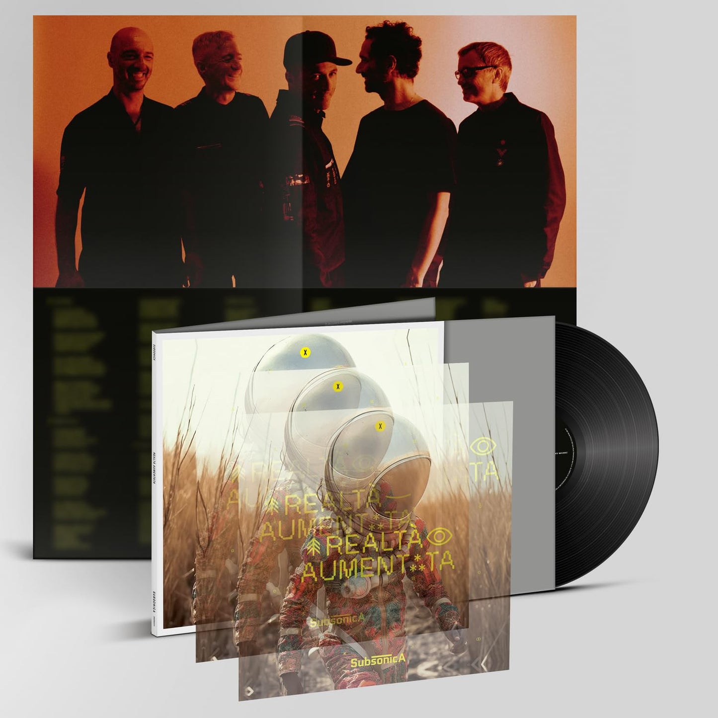 Subsonica - Realta Aumentata (Blk) [180 Gram] (Lent) (Ita) Vinyl Record