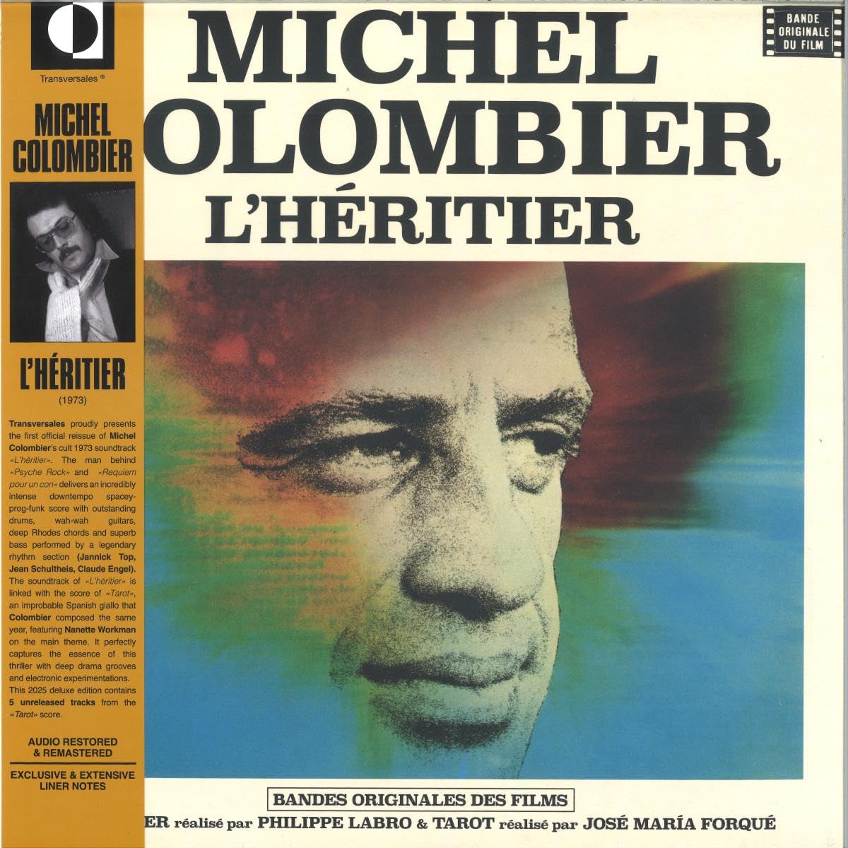 Colombier, Michel - L'Heritier [LP] Vinyl Record