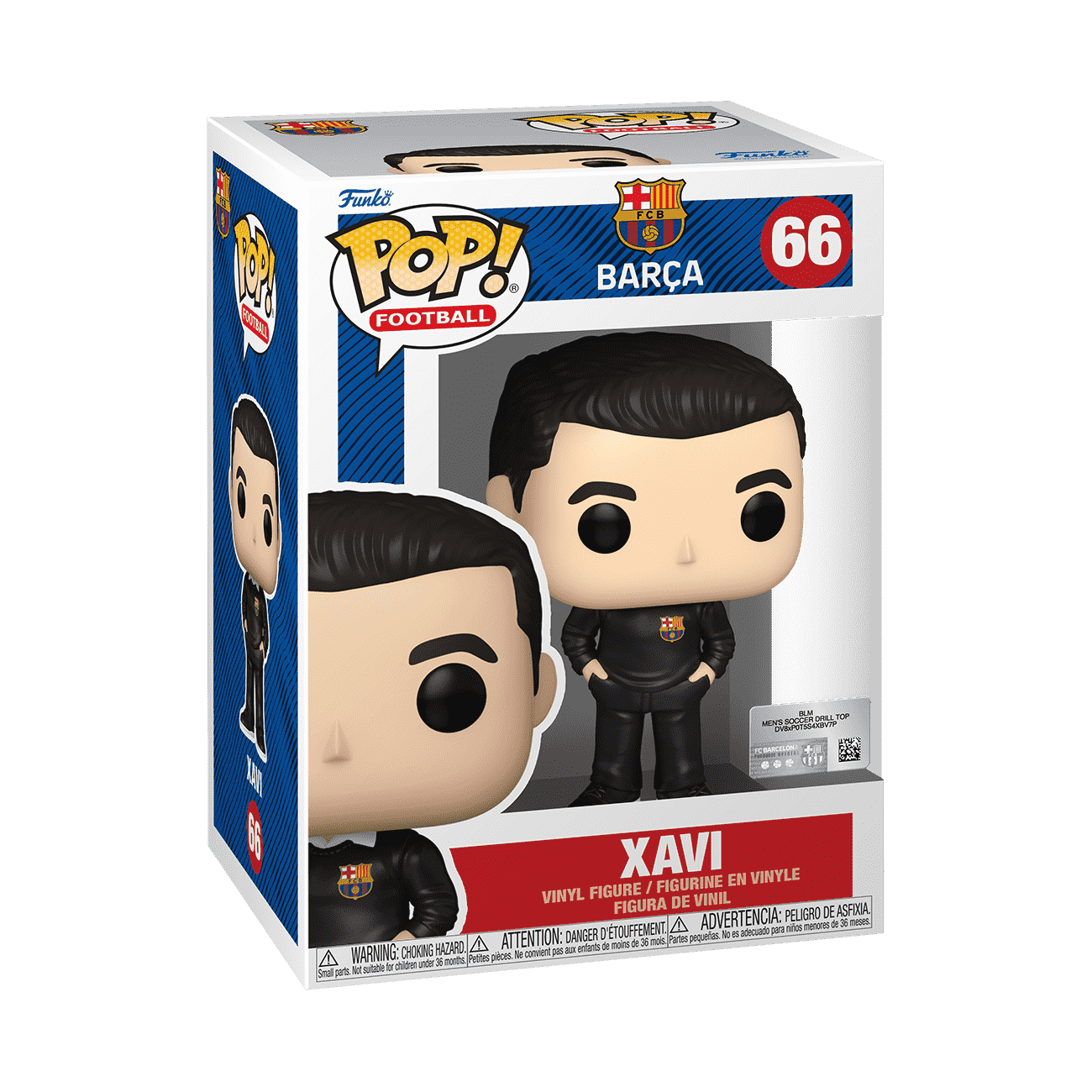 FC Barcelona Xavi #66 Funko Pop! Football