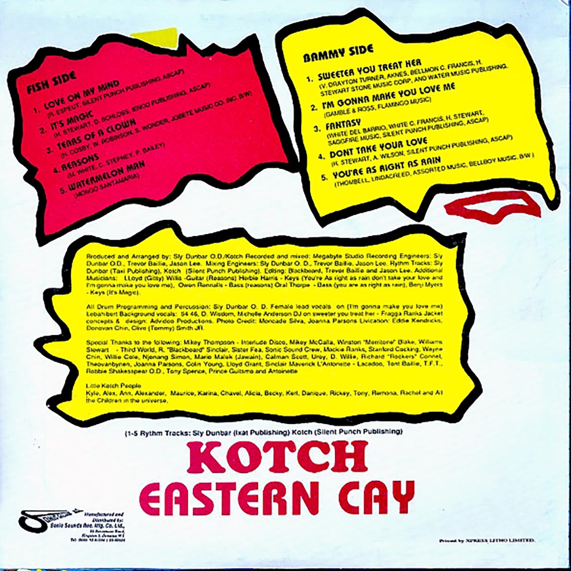 Kotch - Eastern Clay (Jamaica press) (orig. press) [New Vinyl LP]