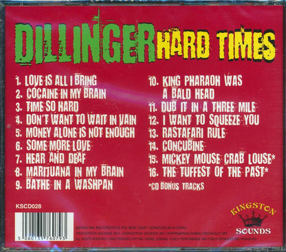 Dillinger - Hard Times [New CD]