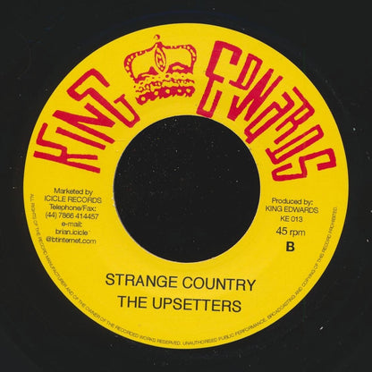 Ronald Wilson - Prime Minister's State  /  The Upsetters - Strange Country (UK press) [New Vinyl 7"]
