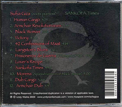 Sufia Giza - Sankofa Times [New CD]