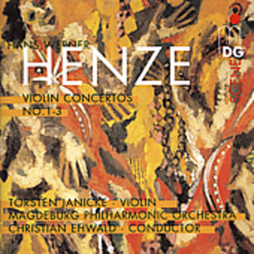 H.W. HENZE - Violin Concertos 1 2 & 3 Music CD