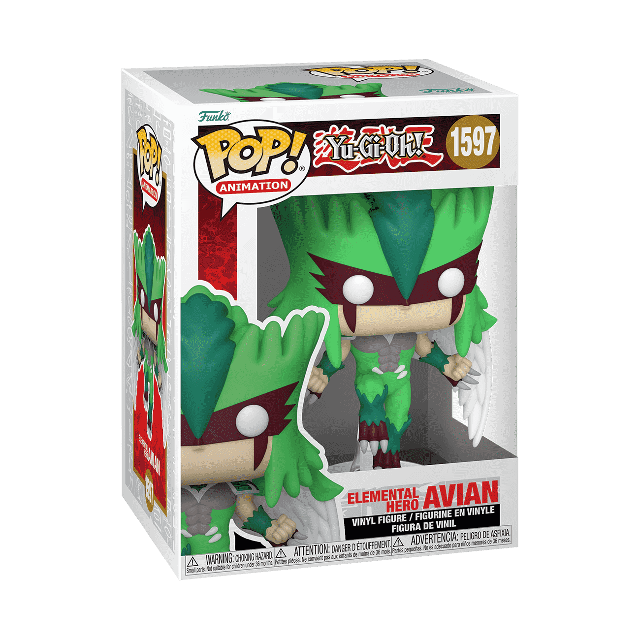 Elemental Hero Avian #1597 Funko Pop! Animation Yu-Gi-Oh