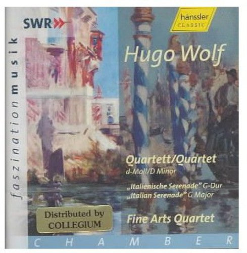 H. WOLF - String Quartet in D minor / Italian Serenade [CD]