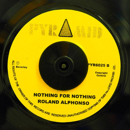 Roland Alphonso - Song For My Father  /  Roland Alphonso - Nothing For Nothing [New Vinyl 7"]