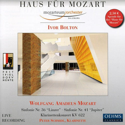 W.A. Mozart - Symphonies 13 & 41 (Jewl) Music CD