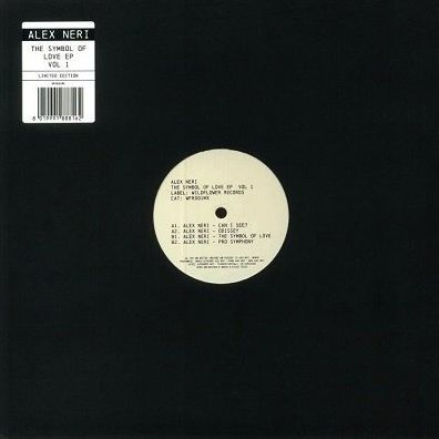 Alex Neri - Symbol Of Love Vol 1 [LP] Vinyl Record