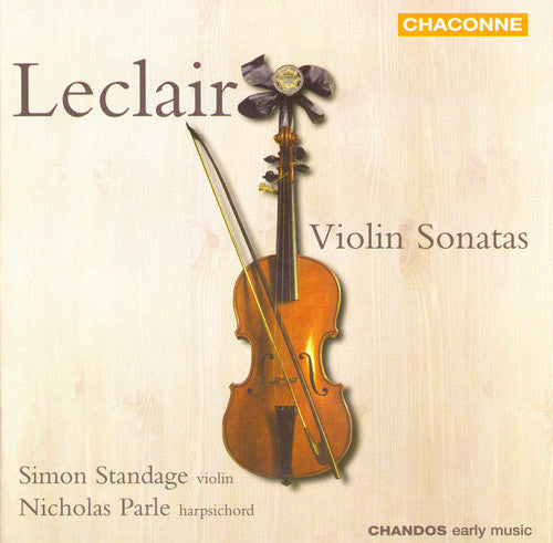Simon Standage - Violin Sonatas Music CD
