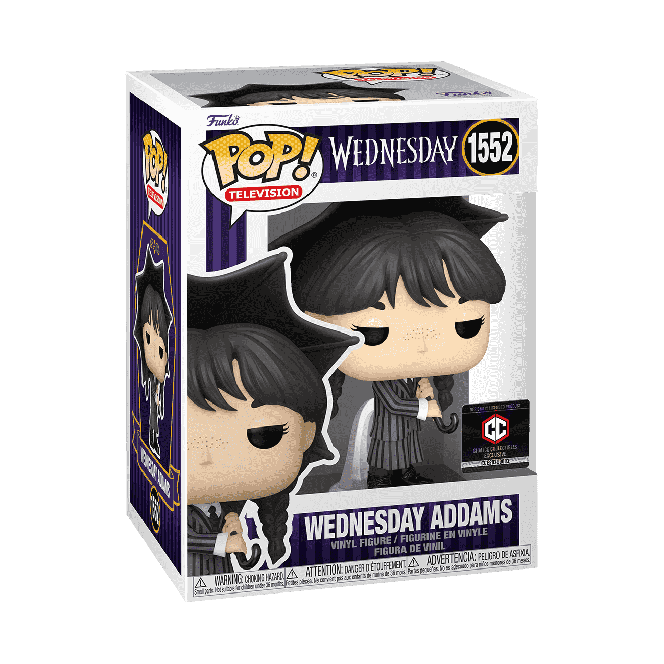 Wednesday Wednesday Addams Exclusive VAULTED #1552 Funko Pop Vinyl Figure