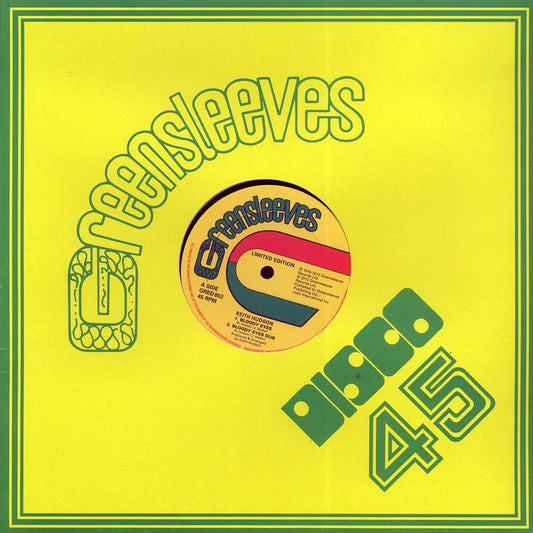 Keith Hudson - Bloody Eyes; Bloody Eyes Dub  /  Keith Hudson - Bloody Eyes (Album Version); My Eyes Are Red Dub [New Vinyl Record 12" Single]
