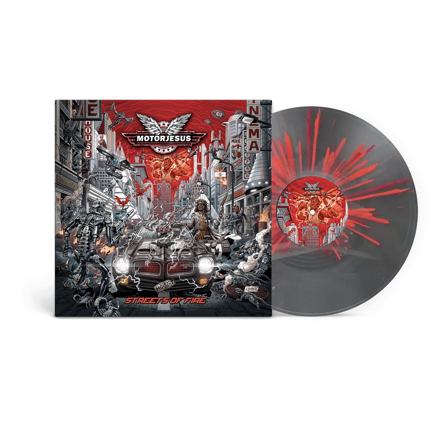 Motorjesus - Streets Of Fire (Tour Edition) [LP] Vinyl Record