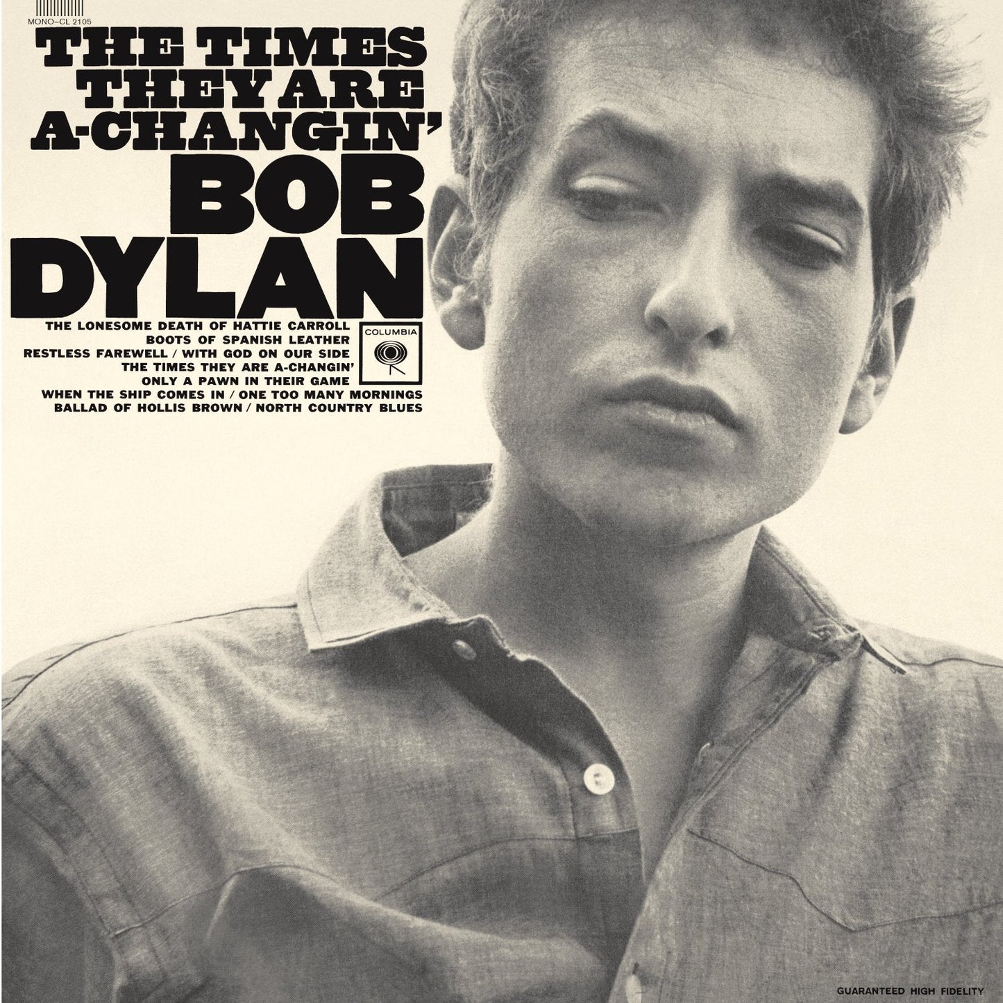 Bob Dylan - Times They Are A Changin [Clear Vinyl] [Limited Edition] (Fra) Vinyl Record