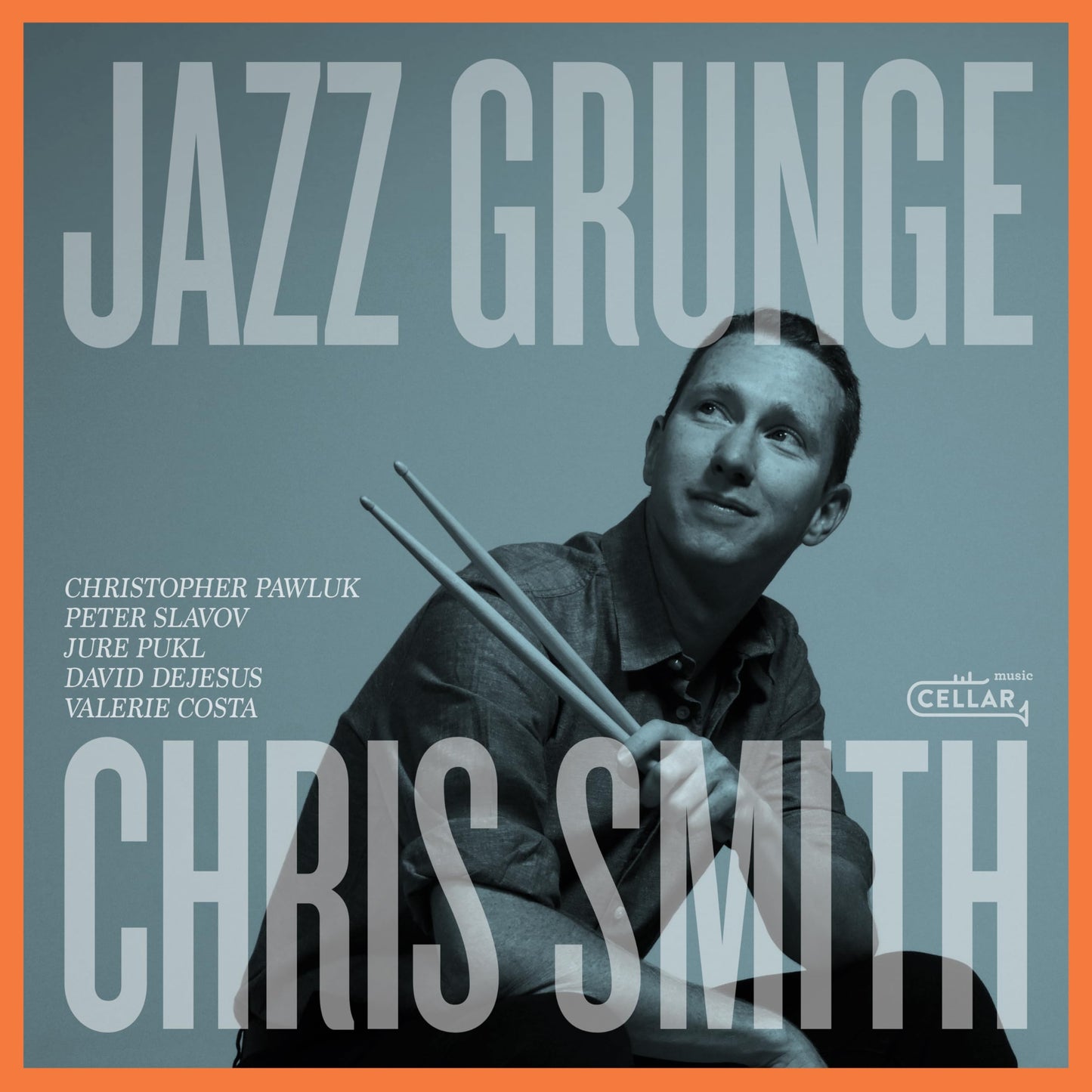 Chris Smith - Jazz Grunge [Clear Vinyl] (Org) Vinyl Record