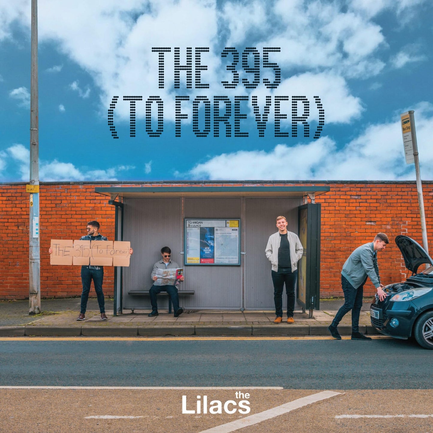 Lilacs - 395 To Forever: Day Bus Edition - Alternate Cover Artwork [LP] Vinyl Record