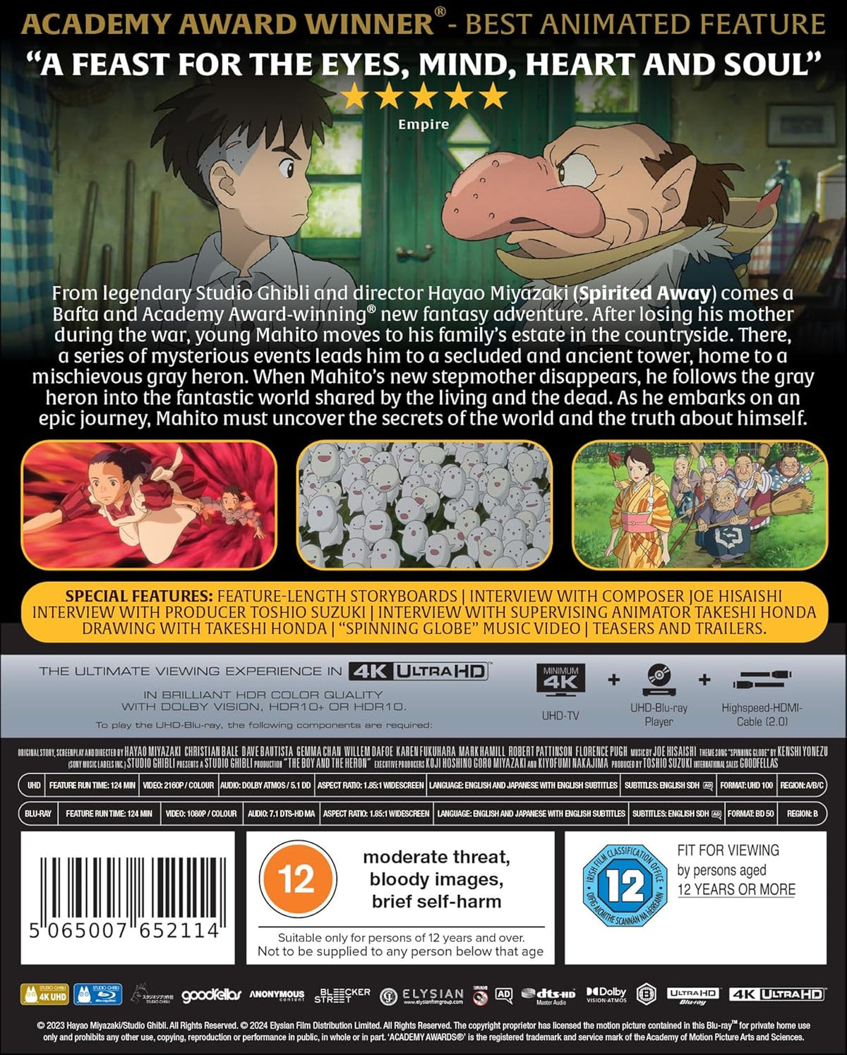The Boy and The Heron [4K UHD + Blu-ray]