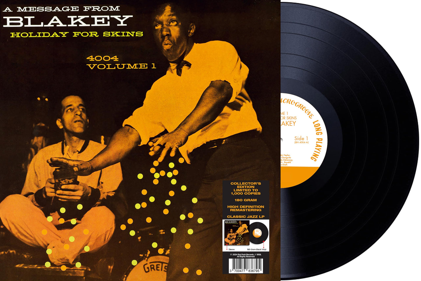 Art Blakey - Holiday For Skins Vol 1 (Uk) [LP] Vinyl Record