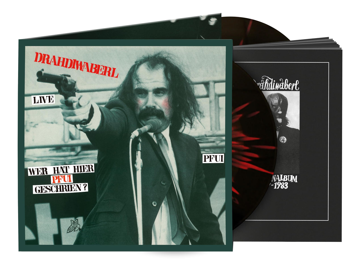 Drahdiwaberl - Wer Hat Hier Pfui Geschrien: Live - Limited [LP] Vinyl Record