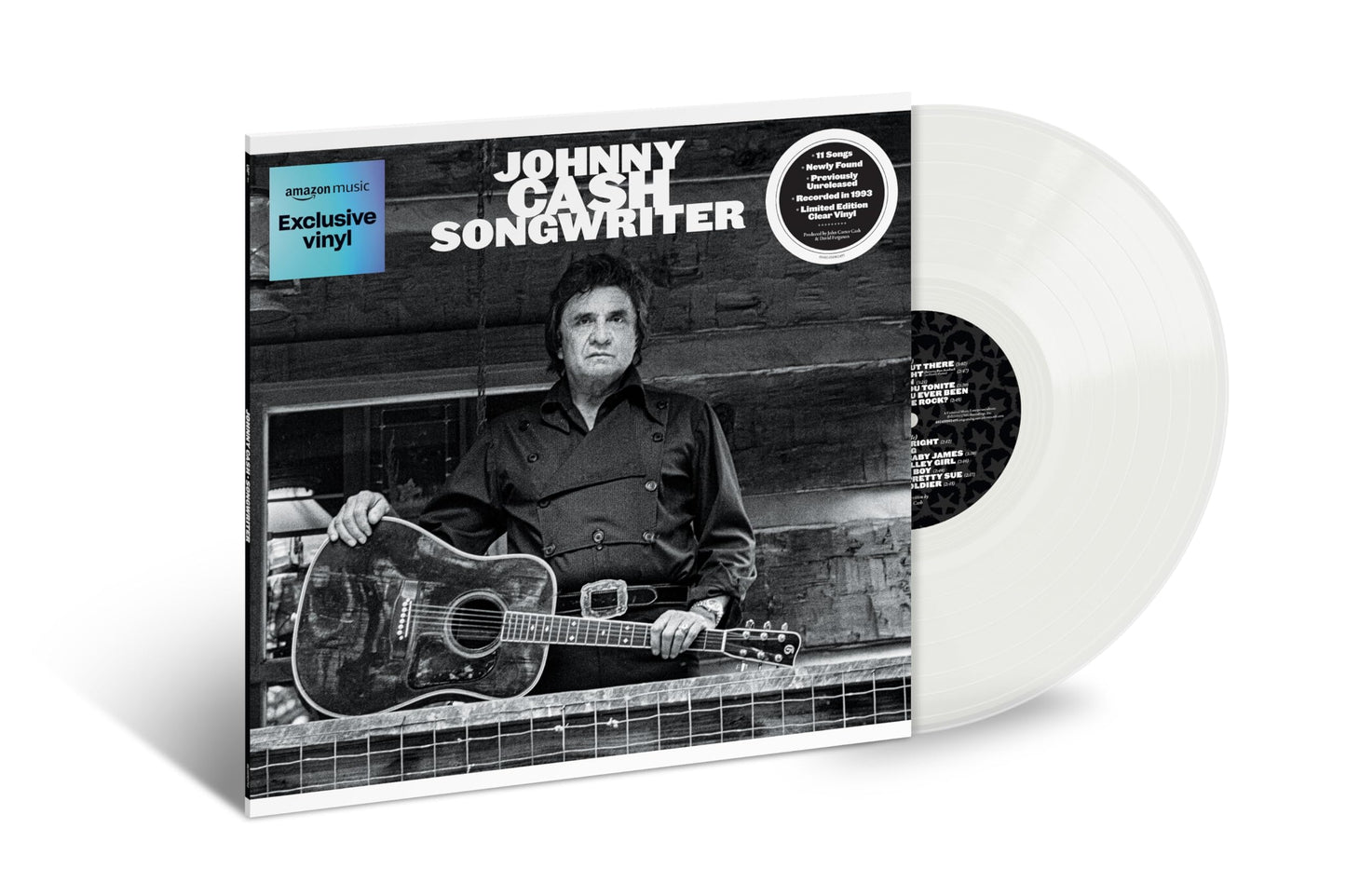 Johnny Cash - Songwriter [Clear Vinyl] (Uk) Vinyl Record
