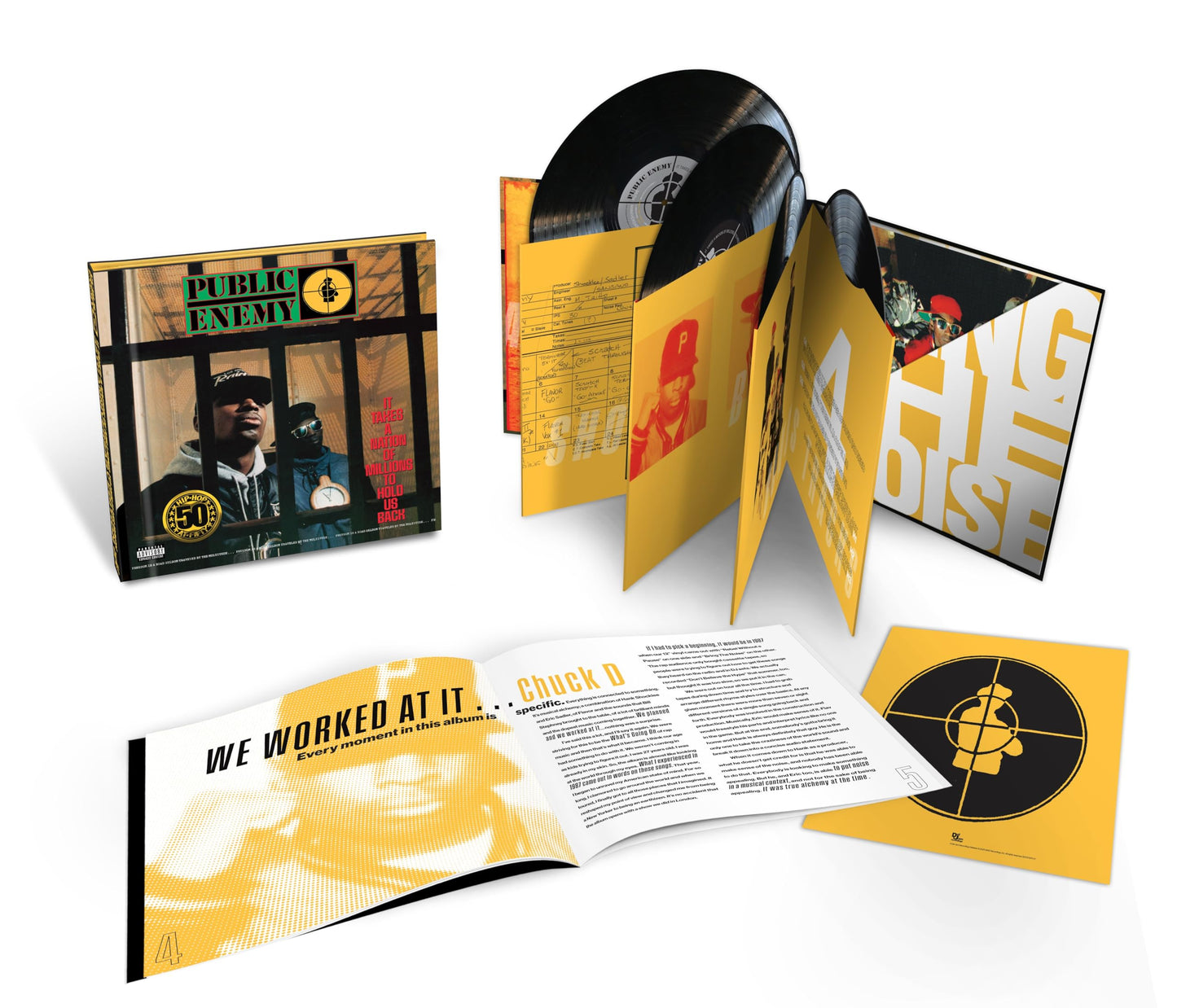 Public Enemy - It Takes A Nation Of Millions To Hold Us Back [LP] Vinyl Record